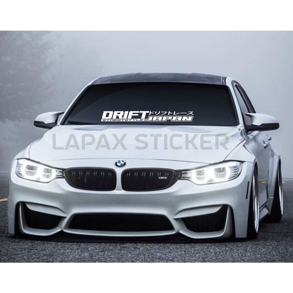 stiker kaca mobil drift streetstyle cutting sticker kaca mobil