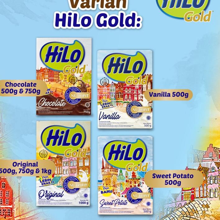 

Trend - HiLo Gold Chocolate 750 gram - Susu Tinggi Kalsium Rendah Lemak ,,