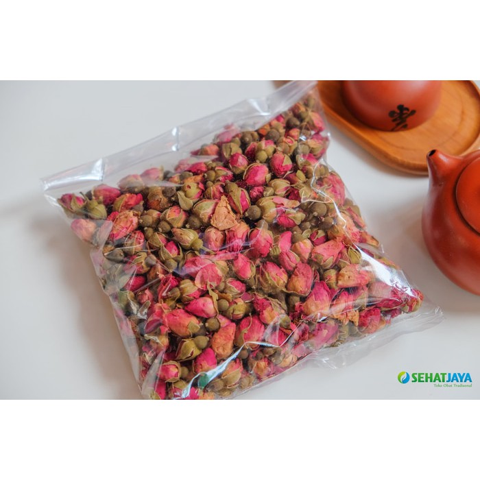 

Teh bunga Mawar ( Red rose buds flower tea ) 50 gram