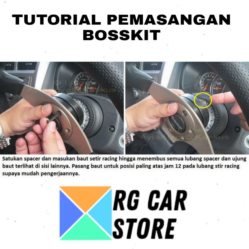 BOSSKIT KHUSUS CIVIC ESTILO MEREK HKB DIJAMIN PNP BERKUALITAS