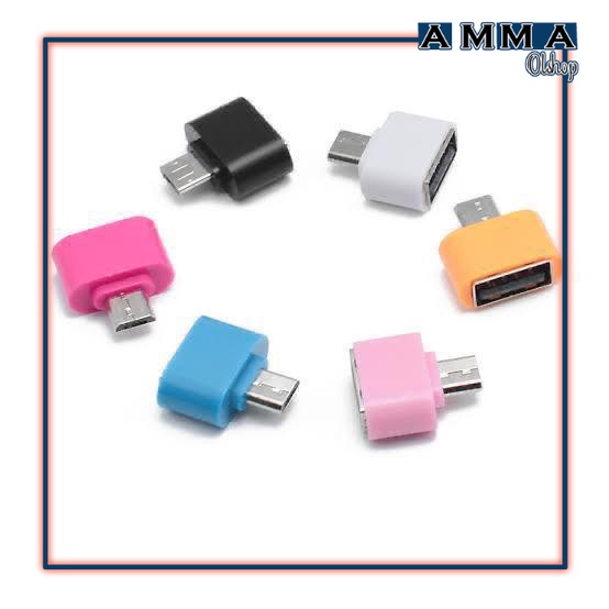 OTG HP Micro Mini On The Go Otg Flashdisk ke HP Sambungan HP Konektor Android Pakai Mouse Laptop Bua