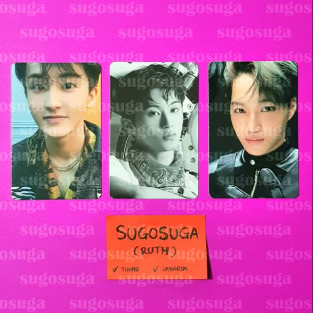 SuperM Exclusive Pop Up Store pc: Mark & Kai photocard