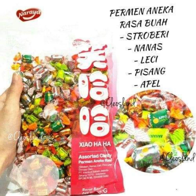 

PERMEN KRISTAL ANEKA RASA 500 GR