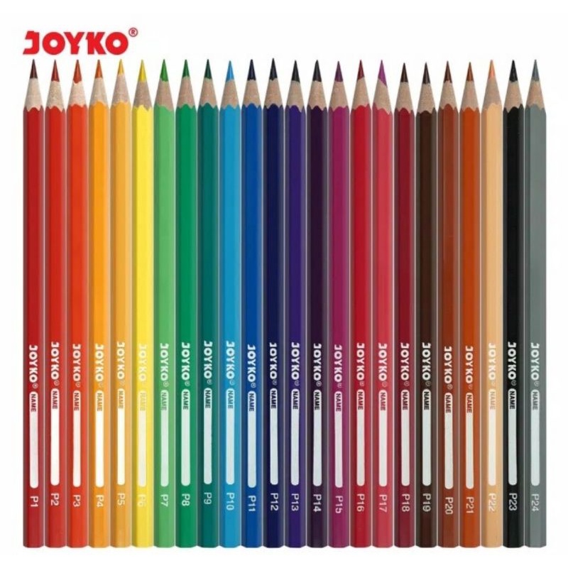 JOYKO Pensil Warna Color Pencil 24 Warna Non TOXIC