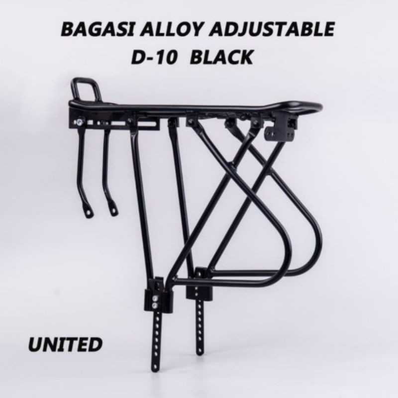 Rak Bagasi Rak Pannier United di Belakang Sepeda Bahan Alloy