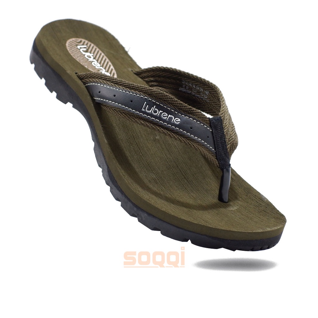 Sandal japit cowok sendal japit flat pria casual sandal flip flop original lubrene barrow 38-43