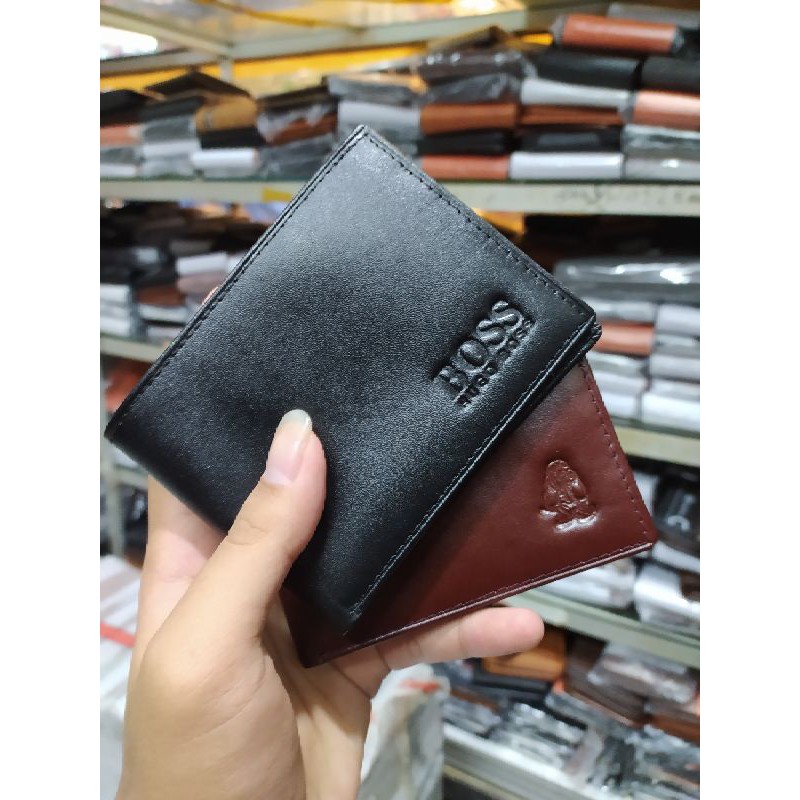 Dompet pria Dompet Kulit Dompet Ukuran Mini