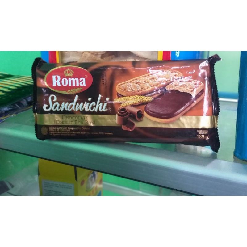 

roma sandwich cokelat