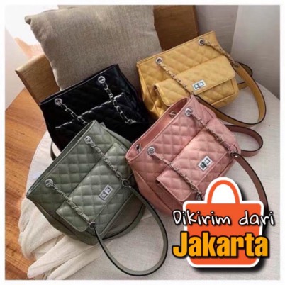 TAS FASHION WANITA IMPORT EL 579 BQ 2677 ppqq