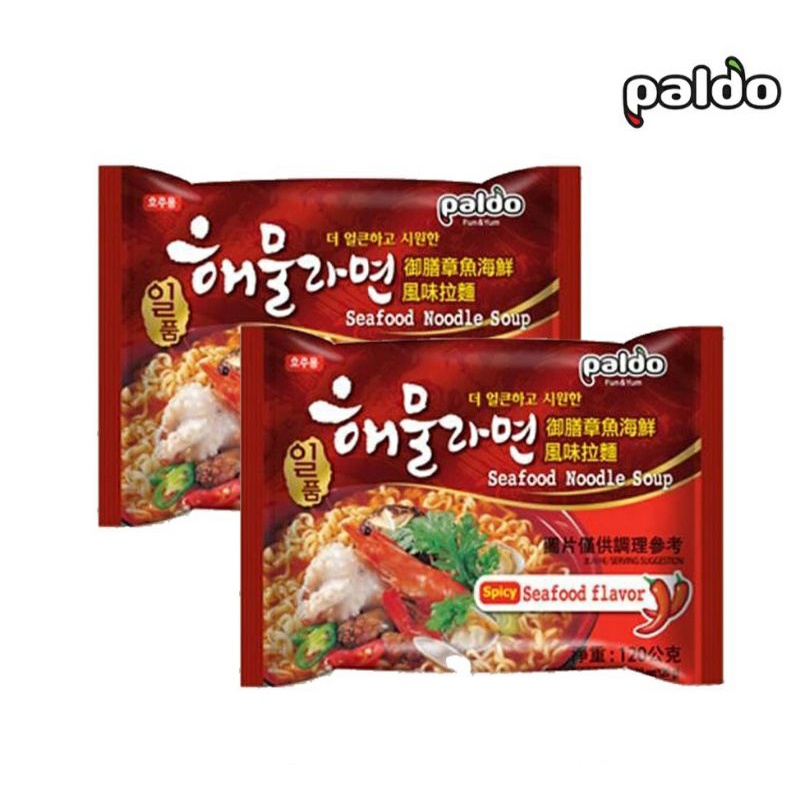 

Paldo Spicy Seafood Noodle Soup 120 g