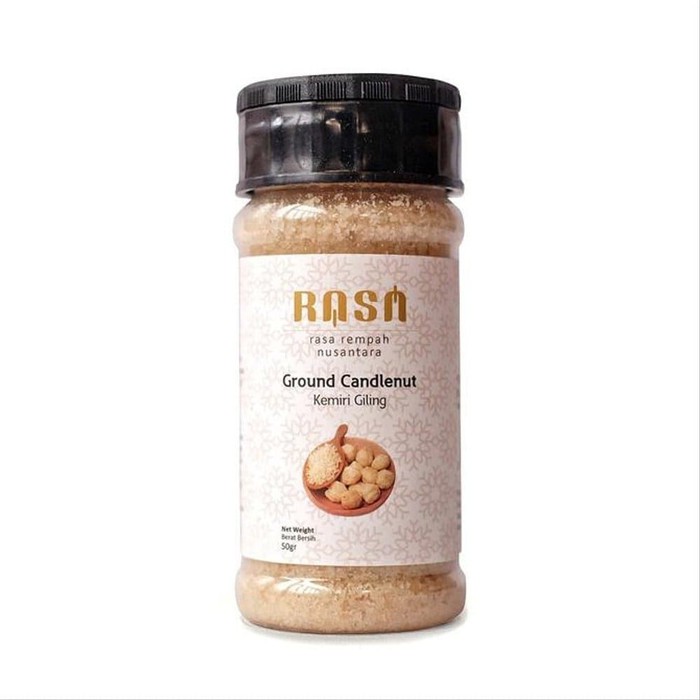 

Jual Rasa Ground Candlenut - Kemiri Giling 50gr Berkualitas