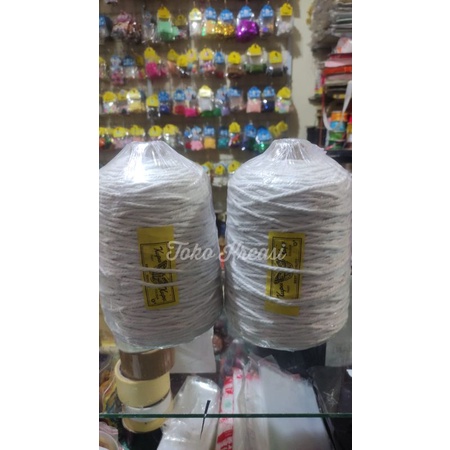 Tali Katun / Makrame / macrame 1 kg Merk Kupu Kupu