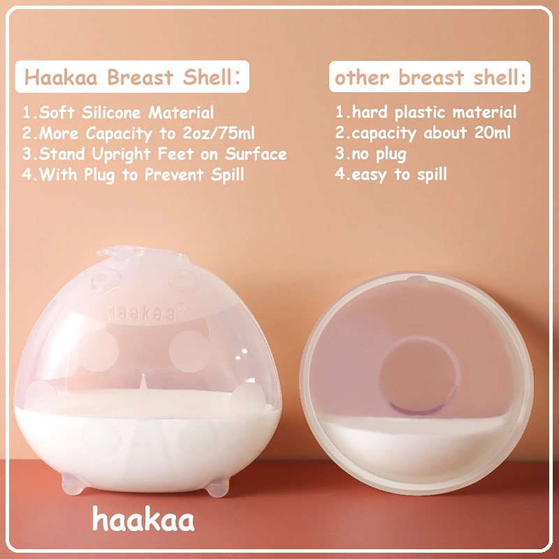 Haakaa Ladybug Silicone Breast Milk Collector