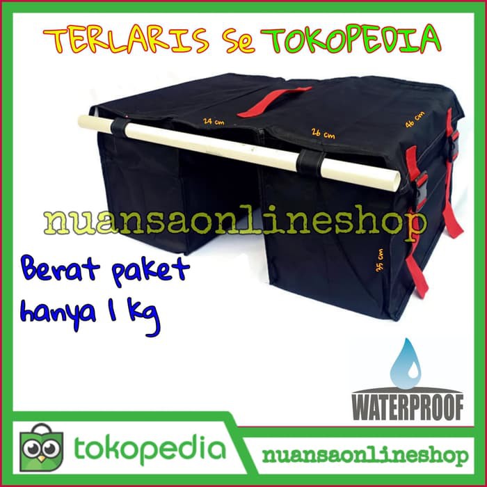 Termurah   Tas Obrok Tas Motor Tas Kurir Tas Pos Tas Kanvas Kargo Waterproof