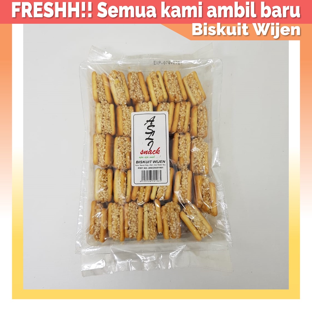 

Biskuit Wijen A1 ASLI oleh oleh Khas Medan