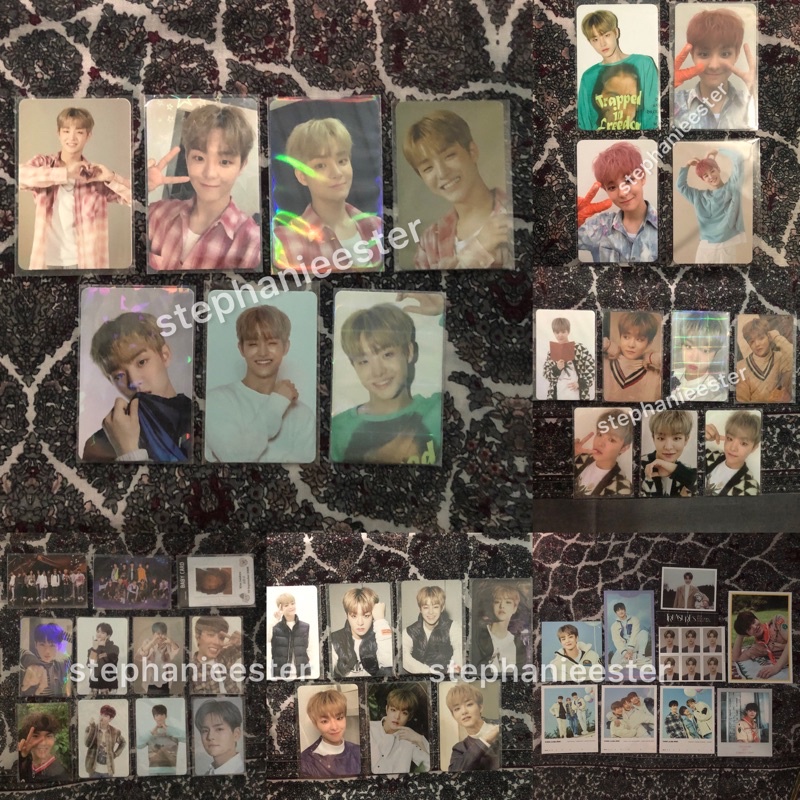 

wts jihoon treasure chapter 1 2 3 full album photocard pc