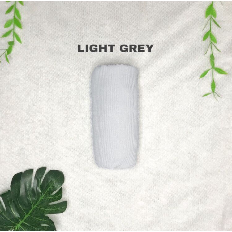 PHASMINA PLISKET LIDI DUYUNG  {90 X 180} AZARA-LIGHT GREY