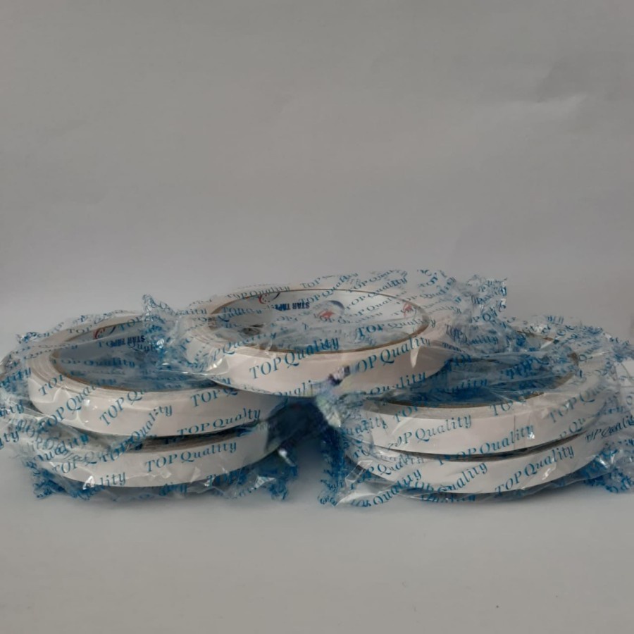 

Double Tape Solvent STAR 12mm*12m/Strong Adhesive Double Side 1/2inc