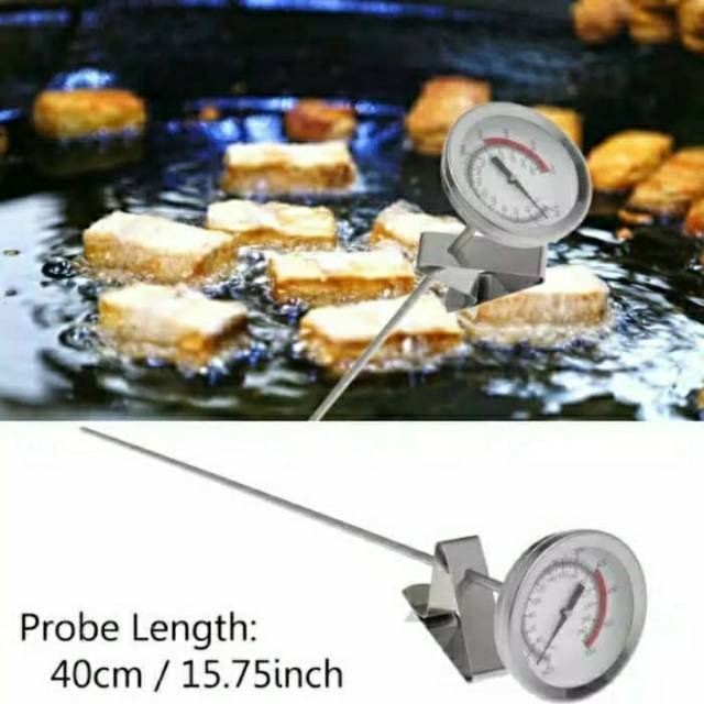 THERMOMETER MINYAK GORENG PANAS THERMOMETER MASAK MEKANIK DAPUR SERBAGUNA DEEP FRY