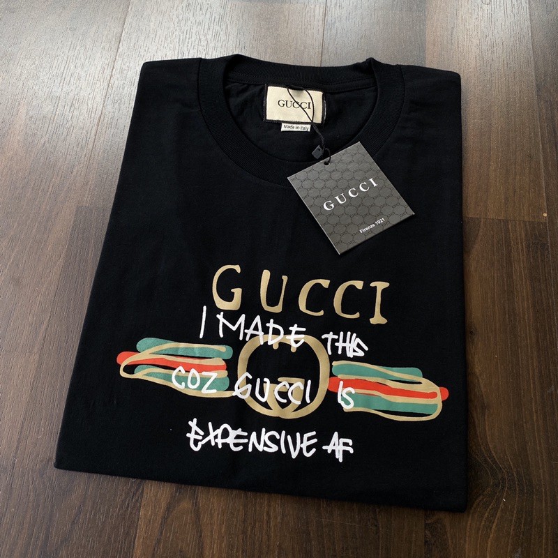 real gucci t shirt was expensive