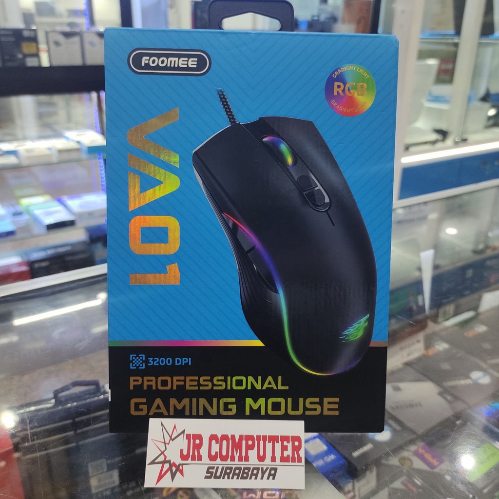MOUSE GAMING FOOMEE VA01 RGB