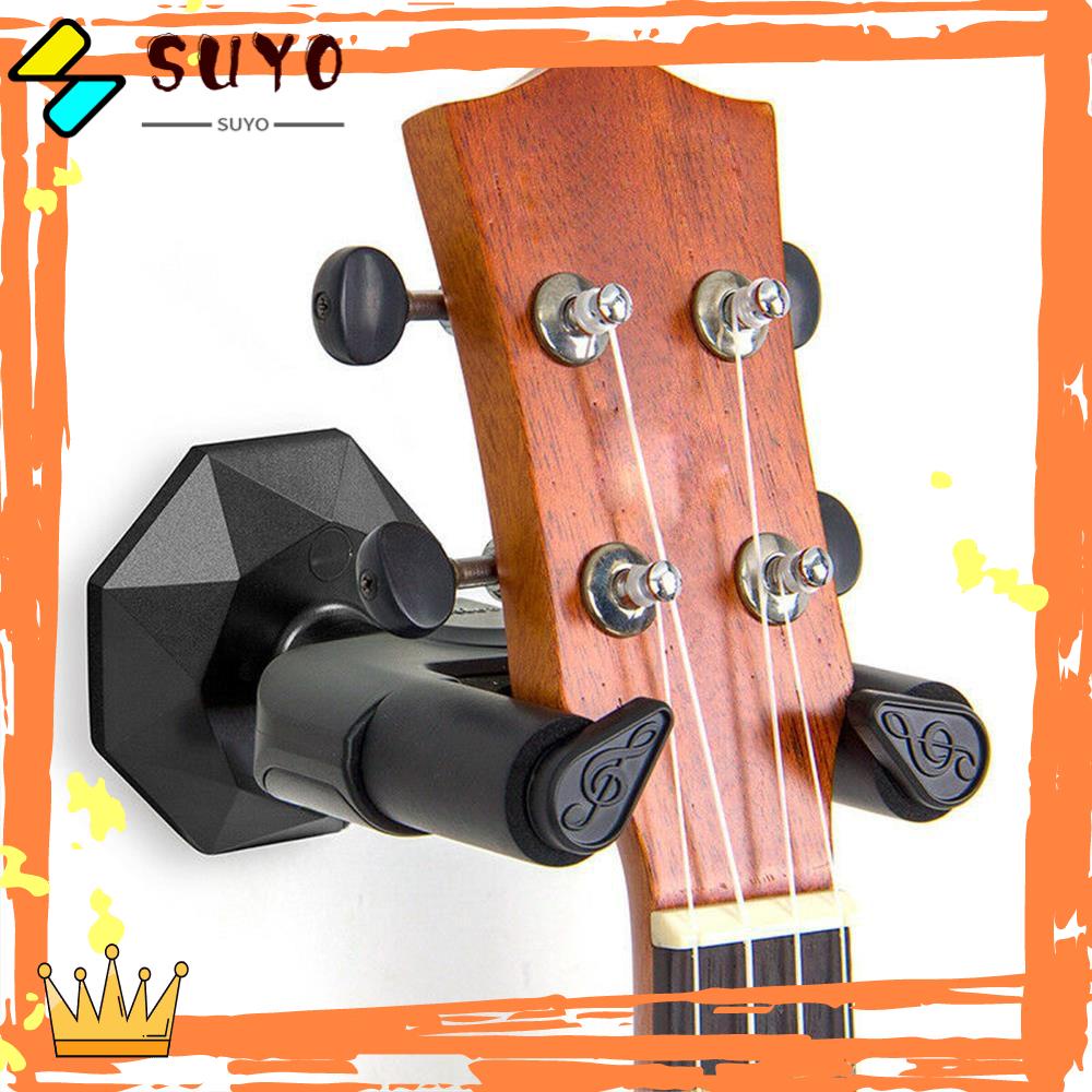 Suyo Stand Holder Gitar Warna Hitam Kualitas Tinggi