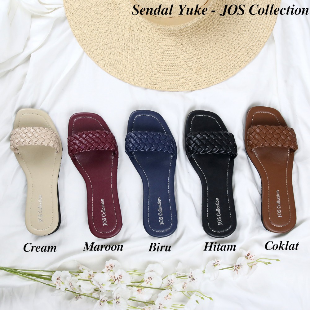 JOS Collection - Yuke Sendal Flat Wanita