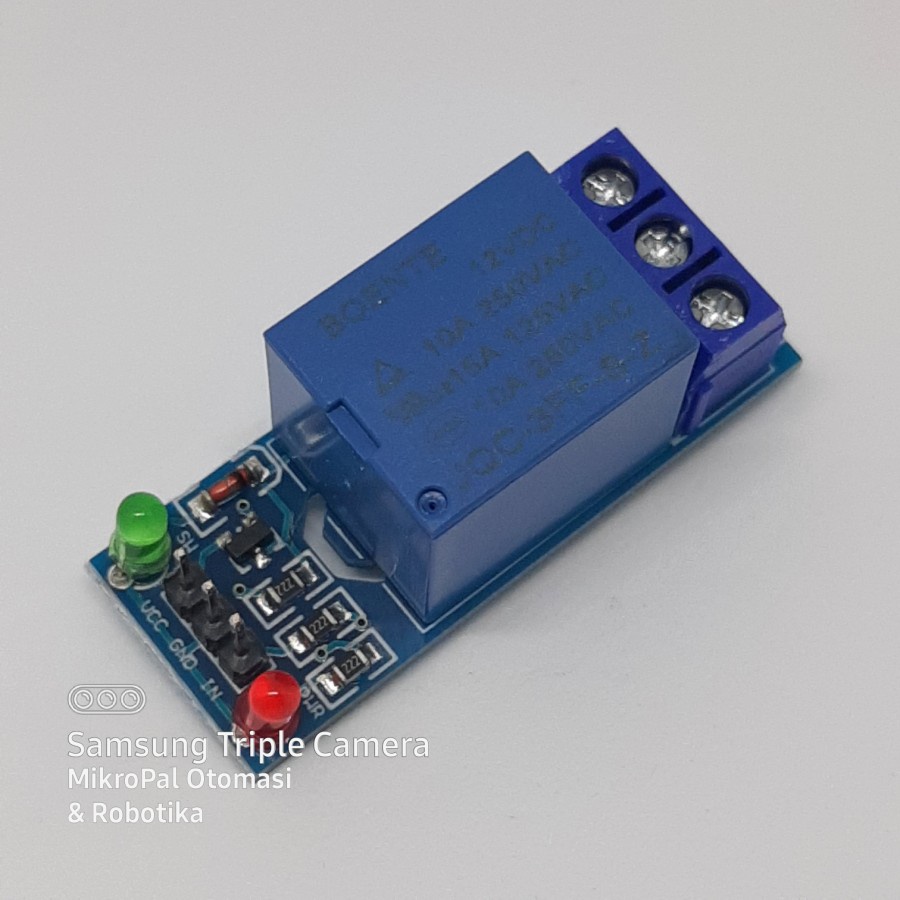 Modul Relay 12V 1 Channel Module Modul Relay 1 Channel 12 VDC