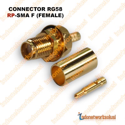 ONEKTOR CONNECTOR RG58 RP-SMA F (FEMALE)