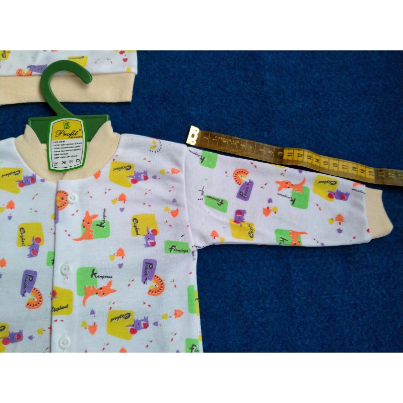 Pakaian Bayi Jumper Panjang Set Topi Aday