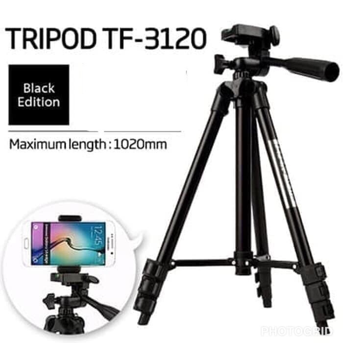 [600 gram] Tripod 3110A Weifeng Untuk HandPhone Dan Kamera Free Hold U COD Tripod 3120-8
