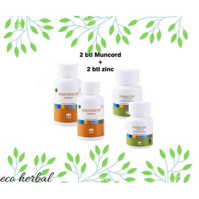 Tiens Paket Obat Kuat Vulcano 2 (2 btl Muncord + 2 btl zinc)