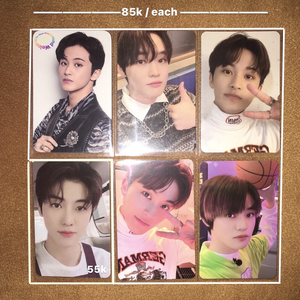 [READY] MARK WTOP WTMP NCIT NIGHT AR JEWEL STICKER NCT PC PHOTOCARD