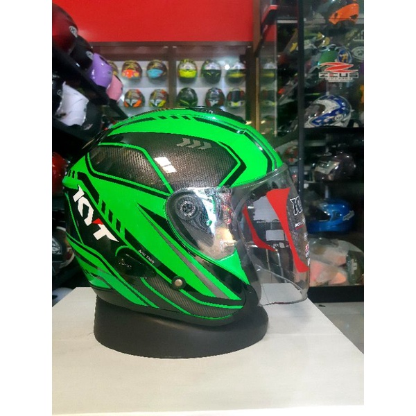 KYT KYOTO MOTIF CARBON GREEN FLUO /KYOTO IJO KAWASAKI