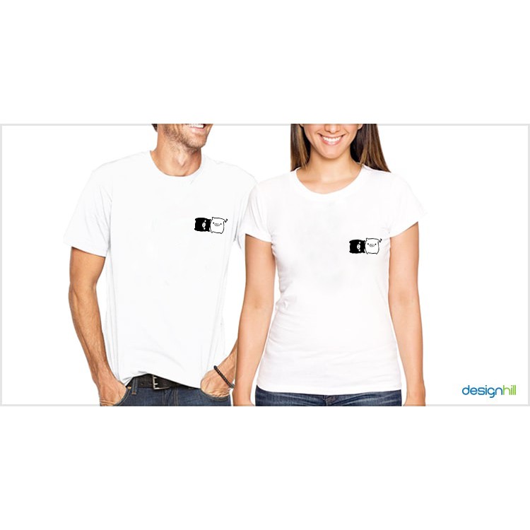 Zavyn Kaos Couple Piglet Black n White