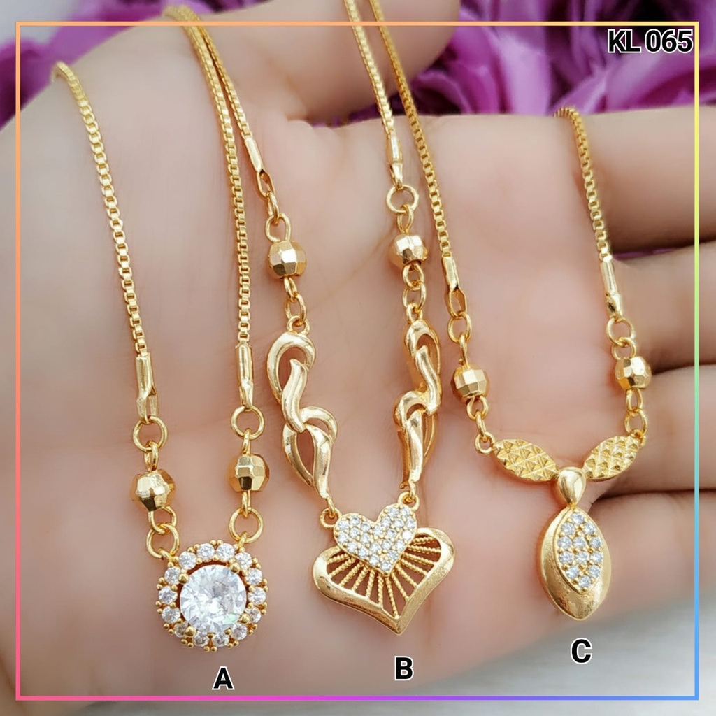 Kalung xuping kalung dewasa koye labu cantik terbaru perhiasan lapis emas gold KL 065