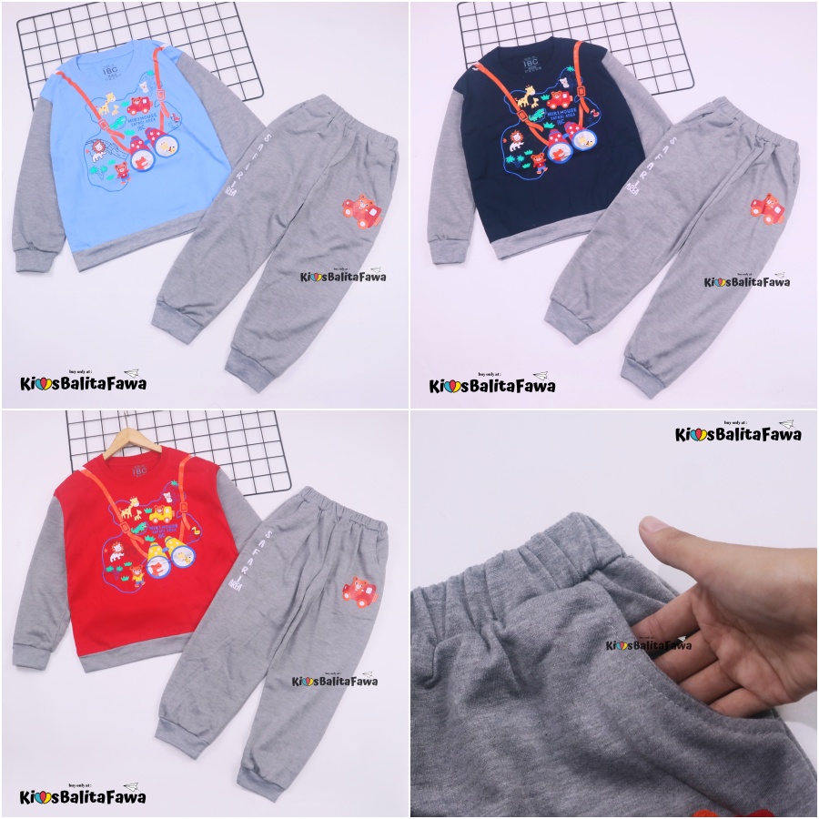 (EXPORT) Setelan Moana uk 1-6 Tahun / Baju Premium Cotton Tebal Anak Perempuan Lengan Panjang Set