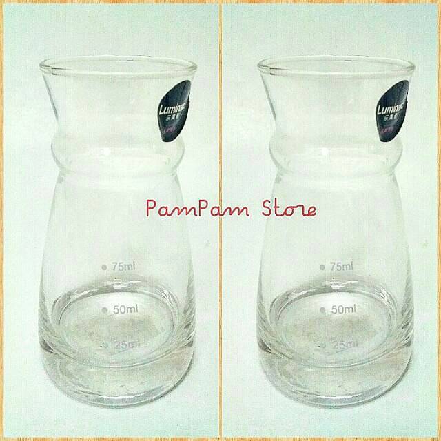 GELAS GULA CAIR - GELAS UKUR/TAKAR - JIGGER