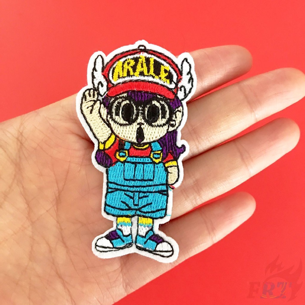 AR002 – Patch Bordir / Iron Badge Aksesoris Anime Manga Cosplay Jepang Arale Dr Slump