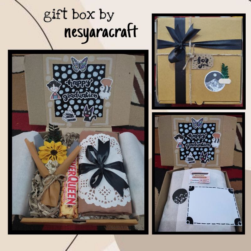 

GIFT BOX by nesyaracraft ✨ / hijab box / hampers hijab / bella square / gift / hadiah / kado