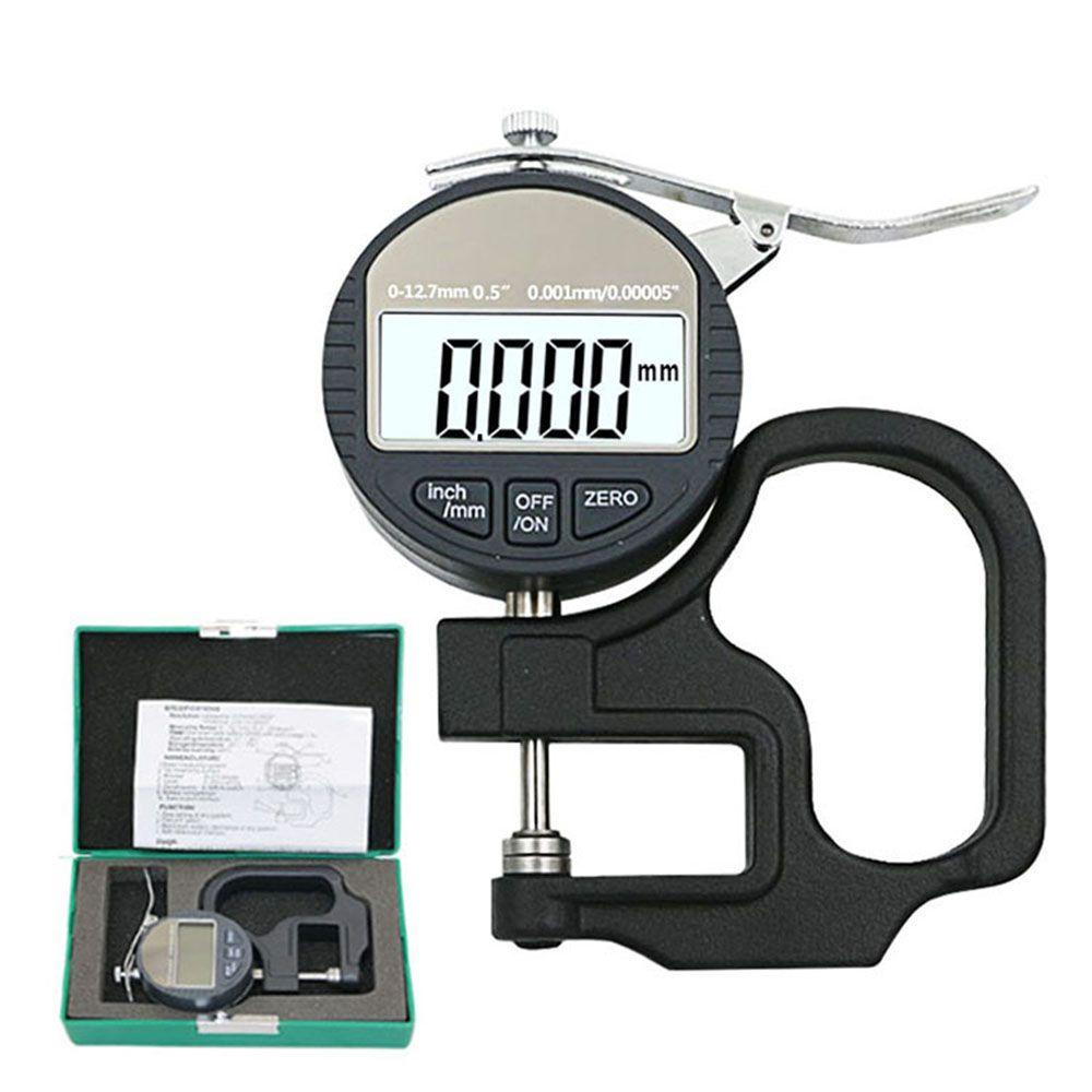 Solighter Thickness Tester Mesure Alat Instrumen Indicator Gauge Micrometer Elektronik Dial Indicator Gauge Micrometer Digital
