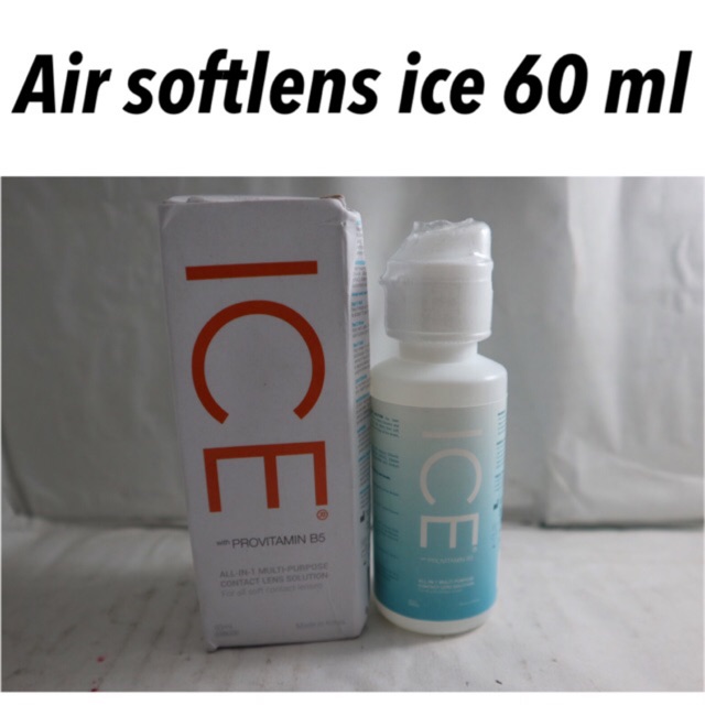 [ 60 &amp; 120 ml ] cairan pembersih softlens ICE // X2 60 ml // air ice kecil // air softlens X2 kecil || pembersih lensa X2 sedang