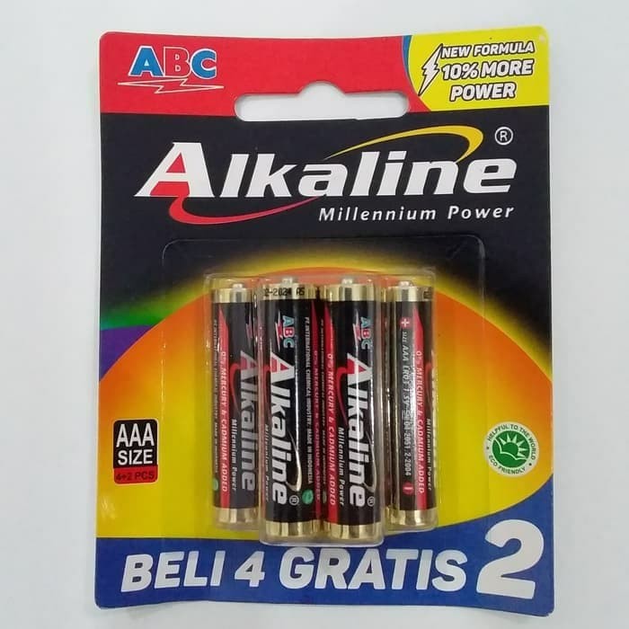 BATERAI ABC ALKALINE AA AAA A3 A2 PROMO