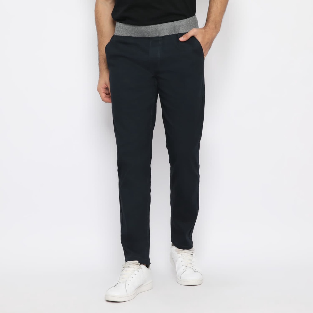 ESCROW CELANA CHINO RIB BIRU NAVY