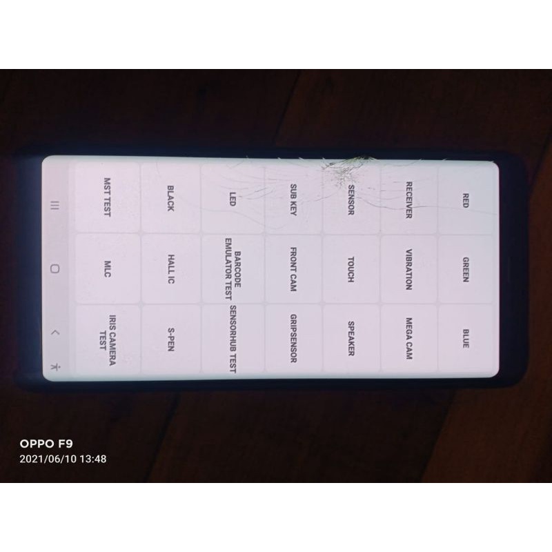 LCD SAMSUNG GALAXY NOTE 8 copotan SEIN