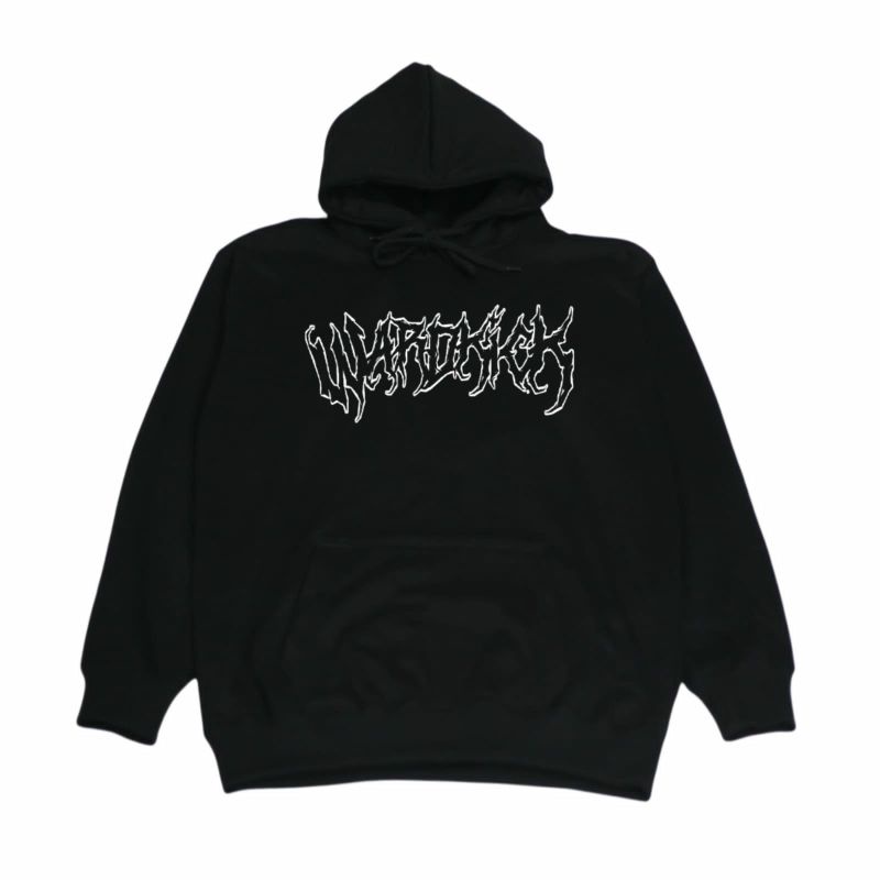 WARDKICK Hoodie Boxy fit Future Black Metal 330GSM