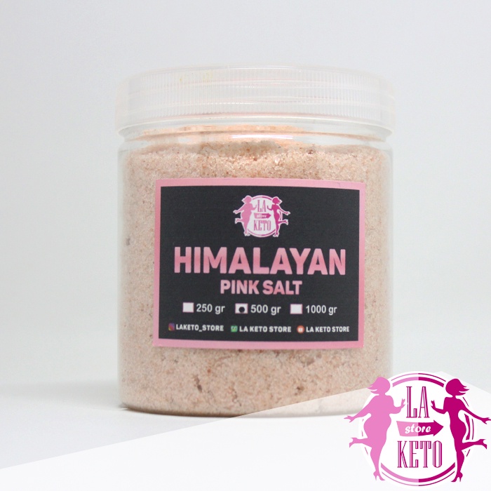

HIMALAYAN PINK SALT HALUS (JAR) 500gr | Original Pakistan