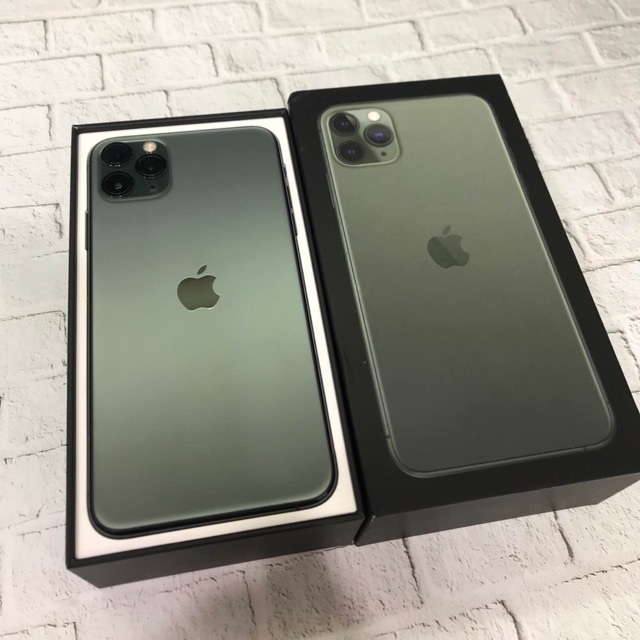 Iphone 11 Pro Max 256gb Midnight Green Dual Sim Za A Second Original Garansi Aktif Shopee Indonesia