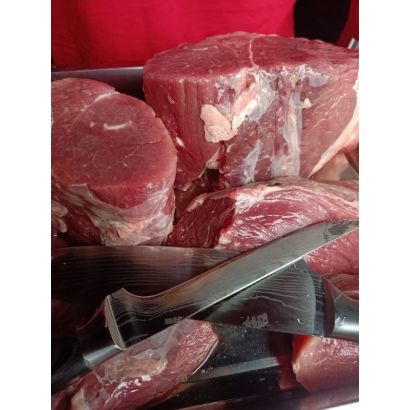 

daging segar, daging sapi fresh ,daging merah, daging gandik/siverside