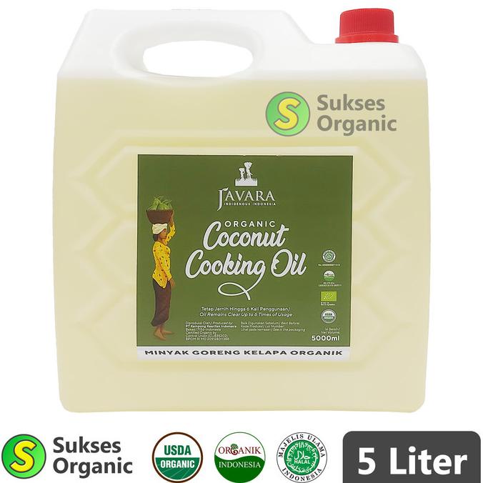 

COCONUT COOKING OIL/MINYAK GORENG KELAPA | JAVARA | 5 LITER DFBH5612DF